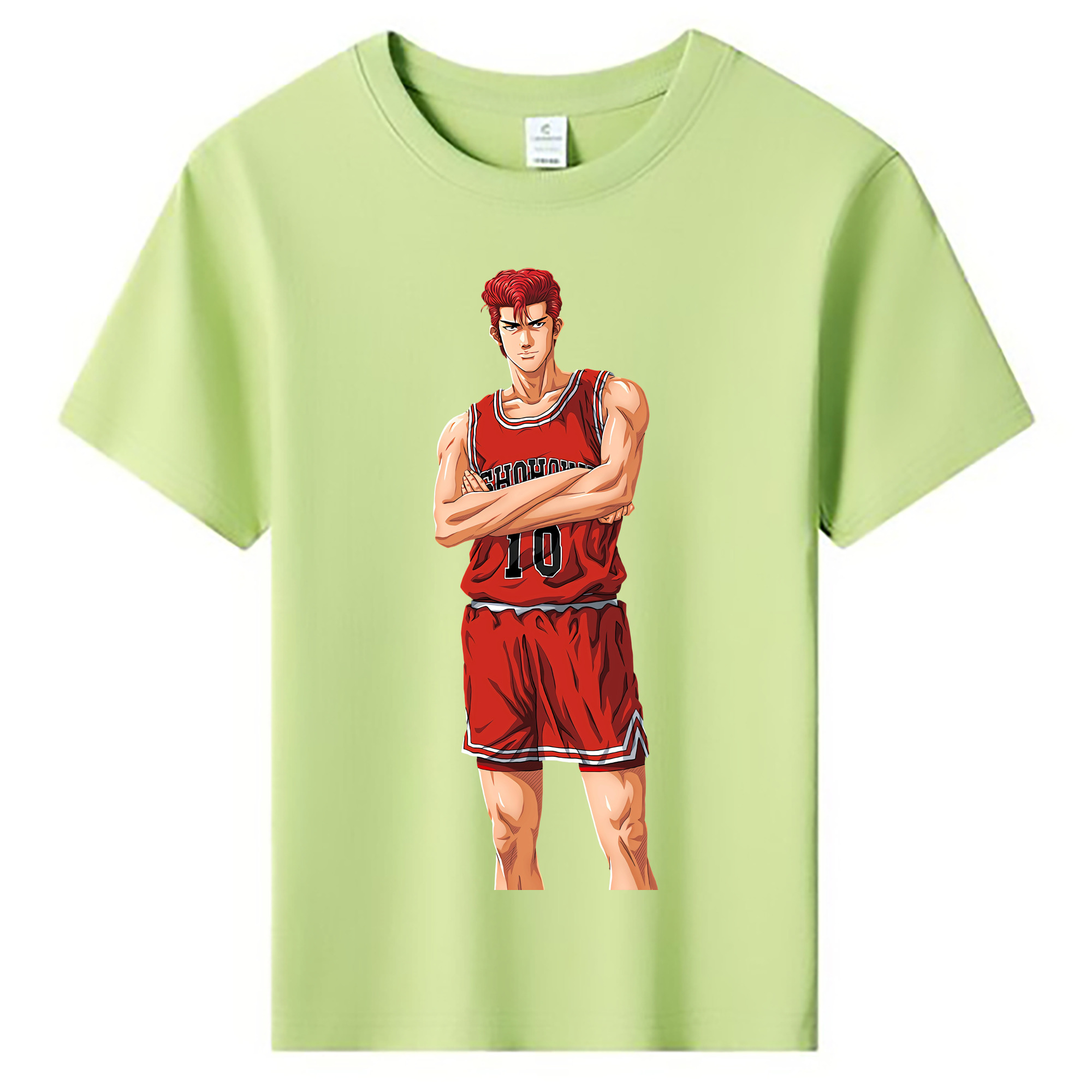 （画像用） SLAM DUNK／スラムダンク 綿100％キッズTシャツ（フロントプリント）